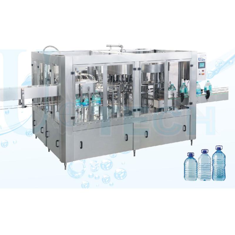 3-10 Liters Washing, Filling, Capping 3-in-1 Unit for Water